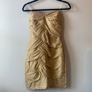 Stunning gold dress